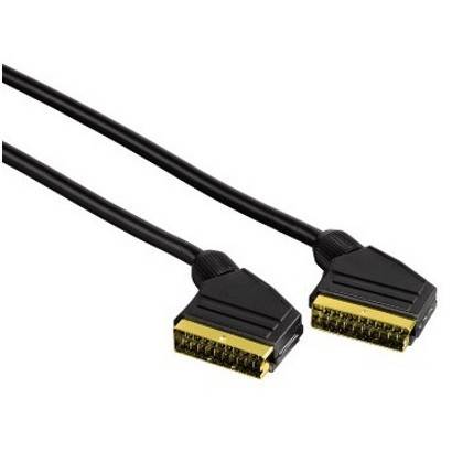 SCART Male - SCART Male, 3m, negru, 11945