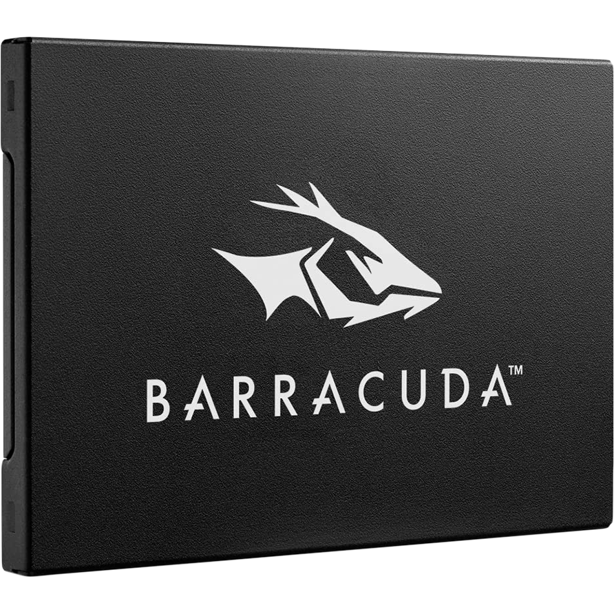 Seagate SSD, Seagate, BarraCuda, 240 GB, SSD, 2.5”, SATA 6 Gb/s, Citire/scriere: 500 / 490 MB/s, Negru