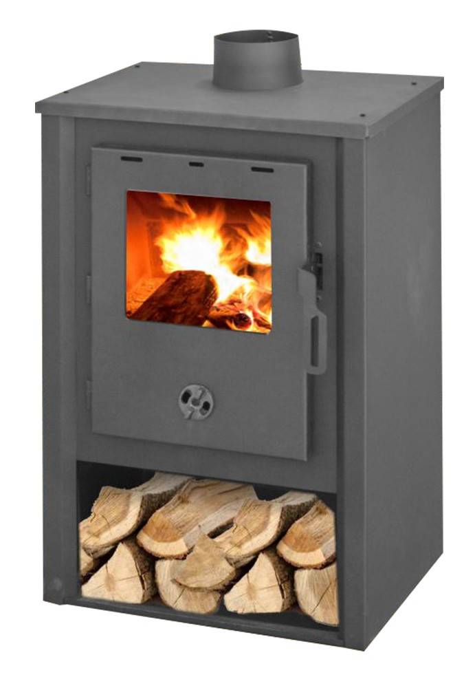 Semineu ( SOBA ) combustibil solid Fornello B1, 7-9 KW, 465x390x800 mm