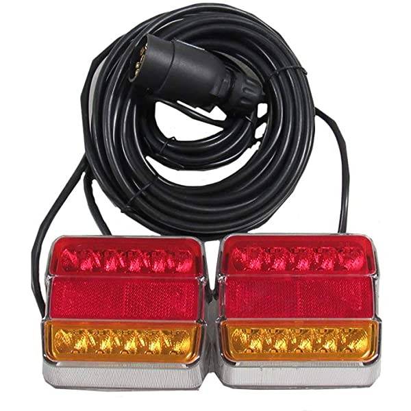 Semnalizator magnetic TIR cu 7 Pini si LED