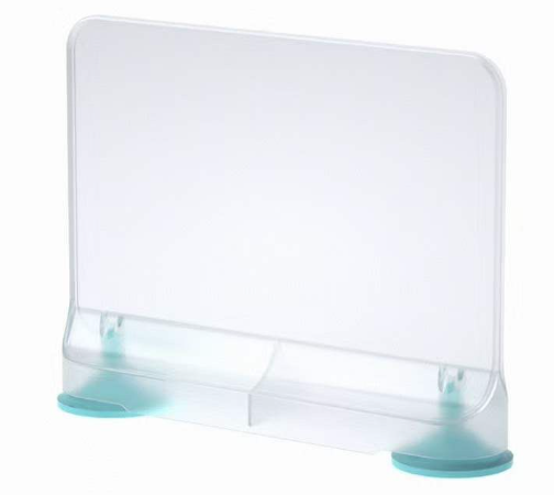 Separator pentru frigider 15.5 x 5.5 x 20.5 cm Transparent/ Albastru