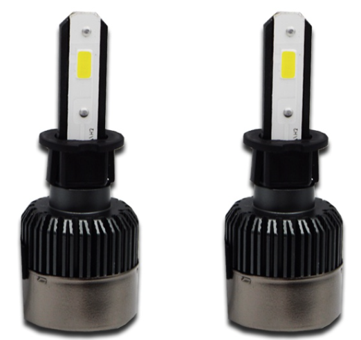 Set 2 Becuri Led H3 Auto R6 80W - 4000Lm - 6000k 