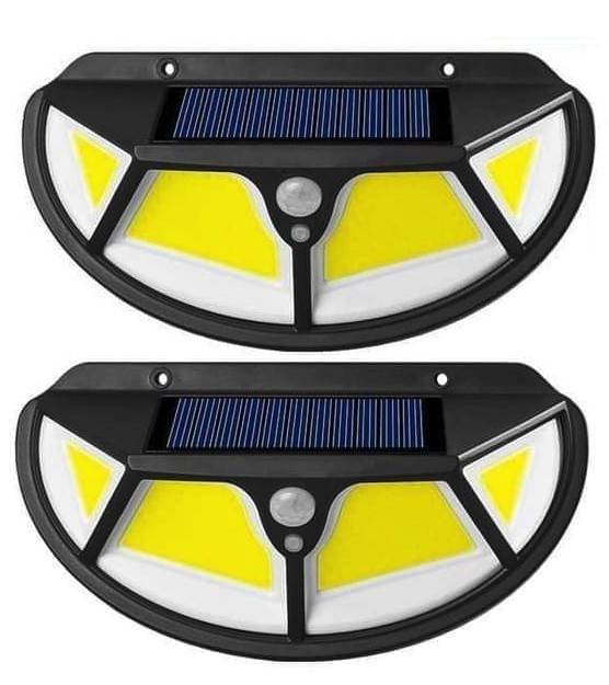 Set 2 Lampa solara SH -122 LED COB cu senzor de miscare si lumina 3 moduri ILUMINARE 