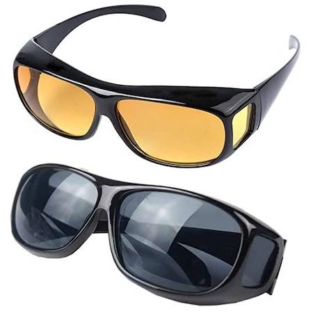 Set 2 Perechi Ochelari pentru Condus zi/noapte HD VISION Unisex