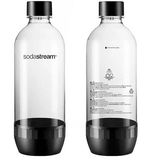 Set 2 sticle SodaStream Tritan Twinpack, 2 x 1l (Negru)