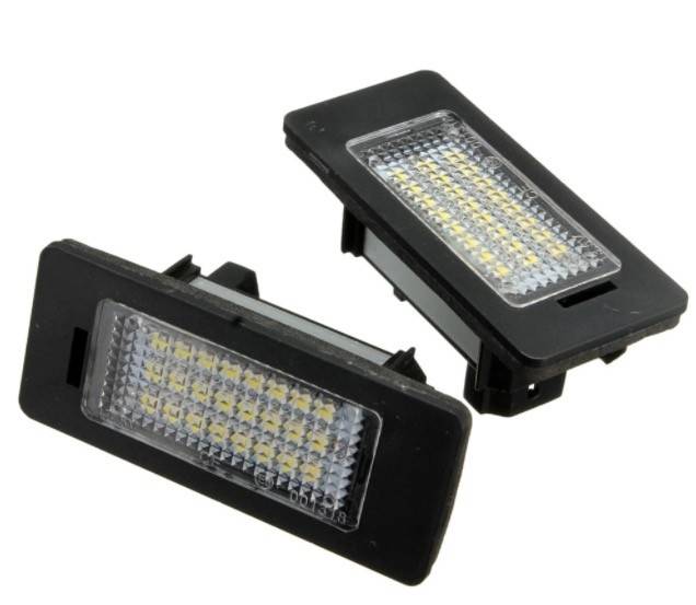 Set 2 x lampi numar LED BMW E39 E61 E91 E92 E93 E81 E82 X1/ E84 X5/E70 X6/E71