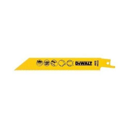 Set 5 lame pentru fierastrau, DeWalt, Metal, 152 mm, 18 dinti, Galben