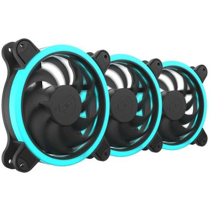 SILENTIUM PC Ventilator / radiator SilentiumPC Corona HP RGB 140mm ​3 Fan Pack