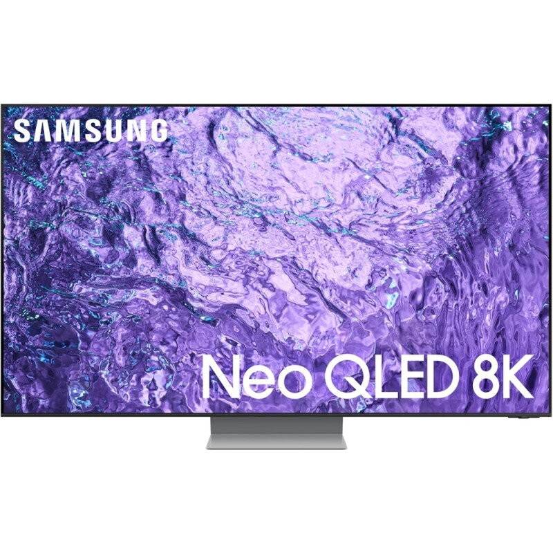 Smart TV Neo QLED QE55QN700C Seria QN700C 138cm gri-negru 8K UHD HDR