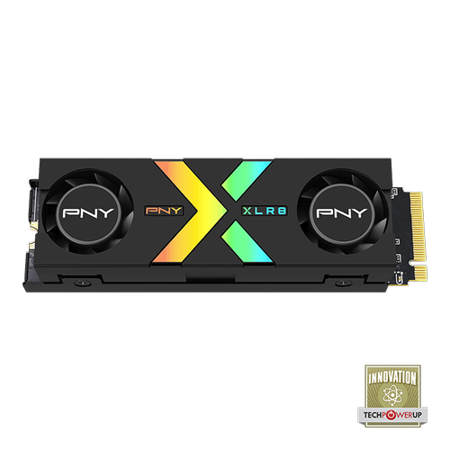 SSD PNY XLR8 CS3150, 2TB, M.2 2280, PCIe Gen5 x4, Radiator RGB