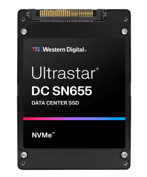 SSD Server Western Digital Ultrastar SN655 0TS2462, 7.68TB, U.3 PCIe Gen4 x4, NVMe 1.4, ISE, WUS5EA176ESP7E3