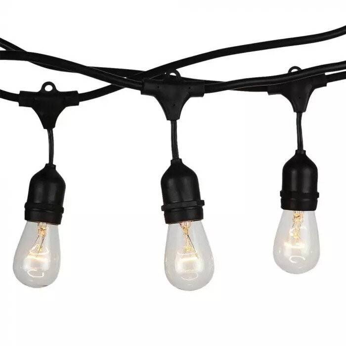 String Light with EU Plug 10 E27 IP54