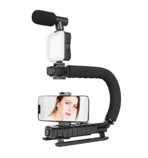 Suport mobil pentru videoclipuri AY-49U smartphone si DSLR