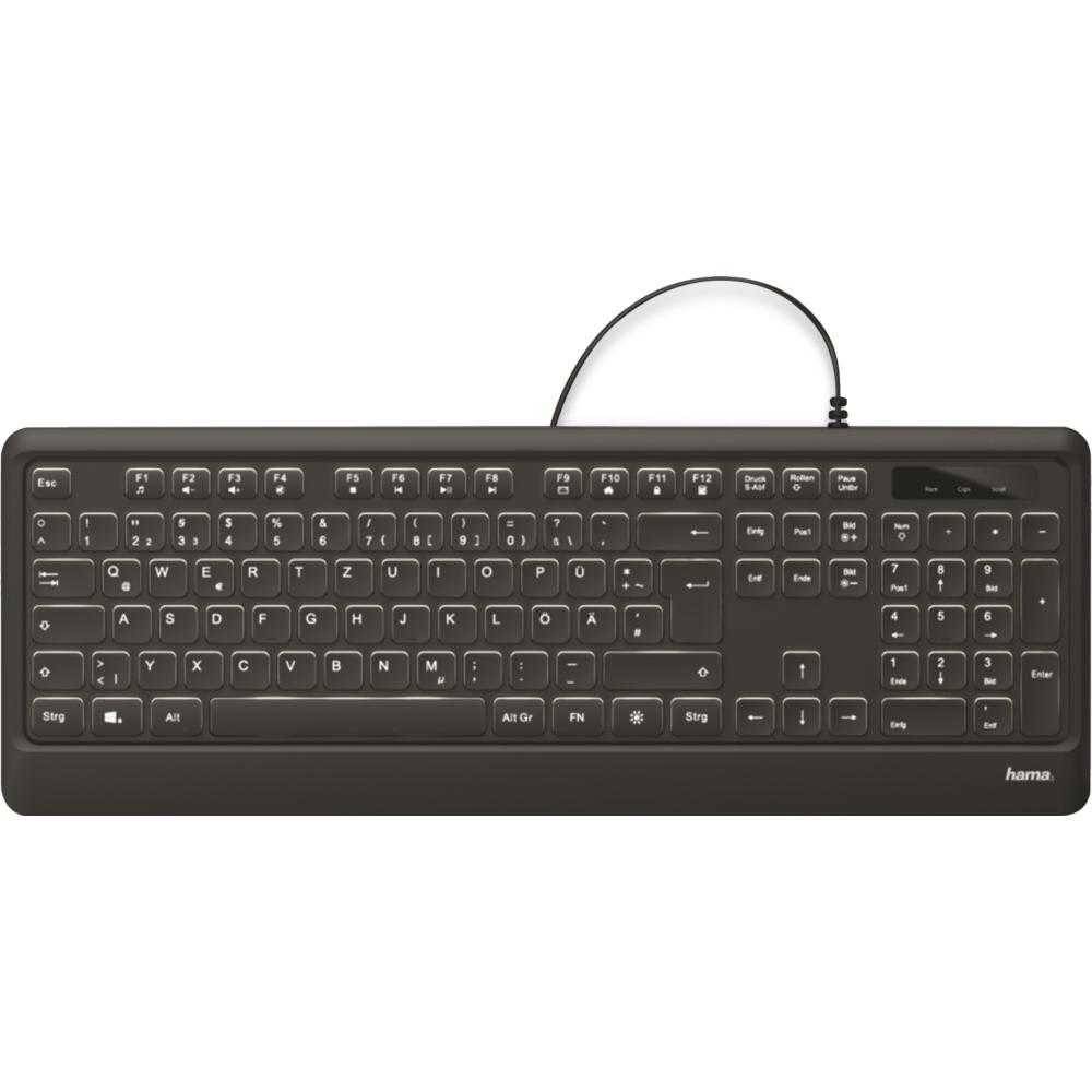 Tastatura Hama KC-550, Negru