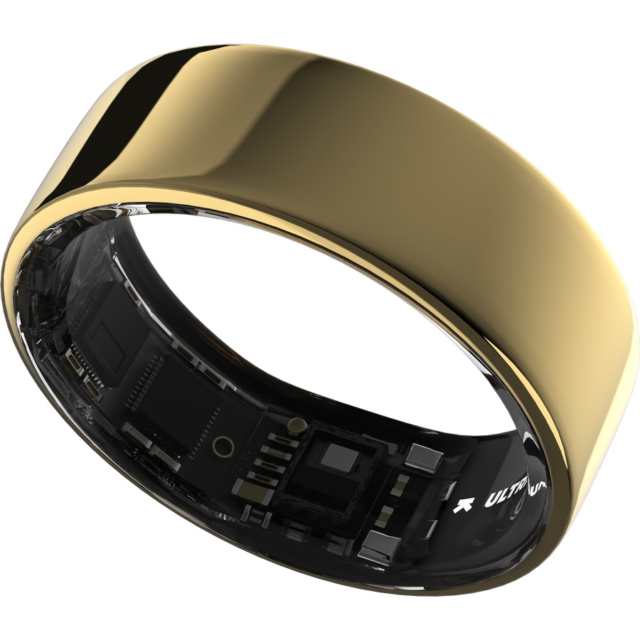 Ultrahuman Ultrahuman Ring Air - Smart Ring, Charger, USB Cable / Size-14- Air_Gold