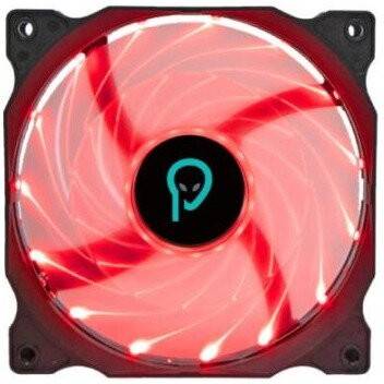 Ventilator SPFC-120-4P-RD Red LED 120mm