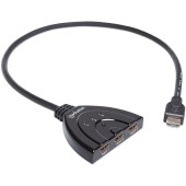 1080p 3-Port HDMI-integriertes Kabel sw