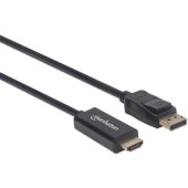 1080p DisplayPort la HDMI Negru 1m