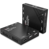 120m Cat.6 HDMI 4K30 & USB Extender