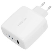 120W GaN RC1201 EU, 1xUSB-A, 2xUSB-C + cablu USB-C de 2,1 m