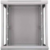 12U 600X450 WALL-MOUNTED RACKMOUNT CABINET GREY