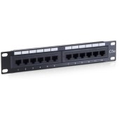 12x RJ45 Cat5e 10 1HE ISDN