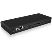 13-in-1 USB 3.0 Type-A + Type-C Dock with PD 65 W