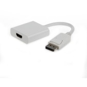 1x Displayport Male - 1x HDMI Female, alb