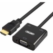 1x HDMI 1.4b Male - 1x VGA Female + 1x Jack 3.5 mm Female