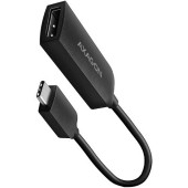 1x USB tip C Male - 1x DisplayPort Female, negru