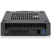 1x2.5 SATA/SAS in 1x3.5 bay mobile rack screwless