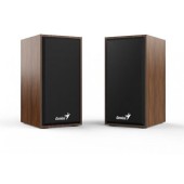 2.0, RMS: 6W (2 x 3W), USB power, wood