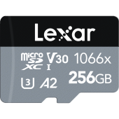 256GB microSDXC SILVER 1066x UHS-I/U1/A2 R160/W120 (V30)