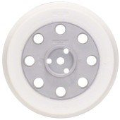 2608601117 - Placa de slefuire rotunda cu scai, 125 mm, 8 gauri, compozitie extra moale, GEX 125 A/AC, GEX 12 A/AE 