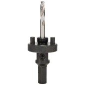 2609390034 - Adaptor carota HSS Bimetal, 210 mm, tija hexagonala, burghiu centrare inclus 