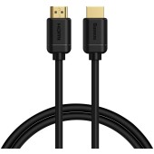 2x HDMI 2.0 4K 60Hz Cable, 3D, HDR, 18Gbps, 1m (black)