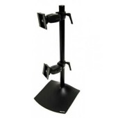 33-091-200 DS100 SERIE 2X LCD FREESTAND/BLACK 28IN VERTICAL HIGHT 2 CLAM