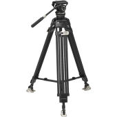 3989 Heavy-Duty Carbon Fiber Video Tripod Kit FreeBlazer AD-100