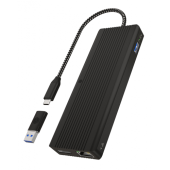 3xUSB 3.2 Gen1 Type-A, HDMI, 2x4K@60Hz