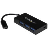 4 Port USB C - C to C & A Black