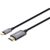 4K@60Hz USB-C la HDMI 1m