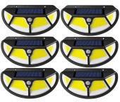 6 x Lampa solara SH -122 LED COB cu senzor de miscare si lumina 3 moduri ILUMINARE 