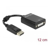 61847, DisplayPort 1.1, tata > DVI mama, pasiv, negru