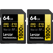 64GB SDXC Pro 1800x U3 UHS-II (V60) - 2pack