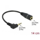 65397, Audio 3.5mm to Stereo Mikro M/W 14cm