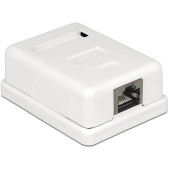 86169, Modular Wall Outlet 1 Port Cat.6