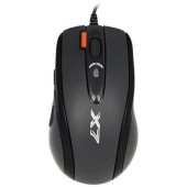 A4tech Kit A4Tech X-7120 - Mouse Optic X-710BK, USB, Black + Mouse Pad X7-200MP, Black