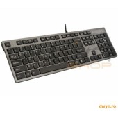 A4tech TASTATURA A4TECH KV-300H X-Key ISOLATION (silentioasa), USB, Dark Grey