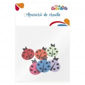 Accesorii creație Colorarte, gărgăriță fetru, set 5-6 buc