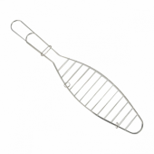 Accesoriu pentru prajit peste la gratar, 420 x 90 mm